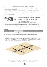 Preview for 1 page of silverlynx SILVERLYNX Series Assembly Instructions