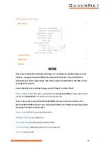 Предварительный просмотр 2 страницы SilverNet ECHO Series Settings Manual