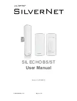 SilverNet SIL ECHO BS User Manual preview