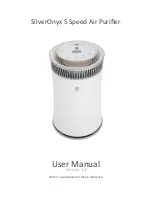 Предварительный просмотр 1 страницы SilverOnyx 5 SPEED AIR PURIFIER User Manual