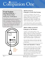 Preview for 1 page of Silversphere Companion One WRTB Operational Manual