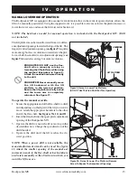 Preview for 15 page of SilverStar BACKPACKER MV Owner'S Manual