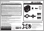 Предварительный просмотр 1 страницы SilverStone AR12-RGB Manual