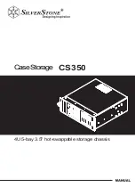 SilverStone Case Storage CS350 Manual preview