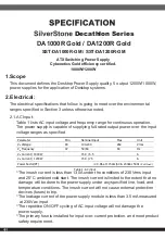 Preview for 2 page of SilverStone DA1000R Gold Manual
