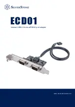 Предварительный просмотр 1 страницы SilverStone ECD01 Installation Manual