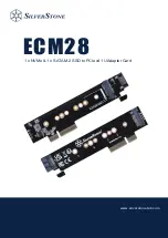 Предварительный просмотр 1 страницы SilverStone ECM28 Installation Manual