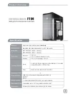 Preview for 3 page of SilverStone FORTRESS FT04 User Manual