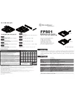 SilverStone FPS01 Manual preview