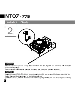 Предварительный просмотр 6 страницы SilverStone Nitrogon NT07-775 Installation Manual