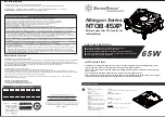 Предварительный просмотр 1 страницы SilverStone Nitrogon Series Manual