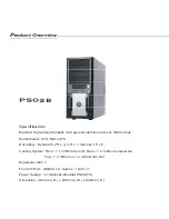 Preview for 2 page of SilverStone Precision PS02B User Manual