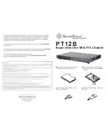 SilverStone PT12B User Manual preview