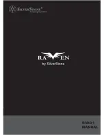 SilverStone raven RVX01 Instruction Manual preview