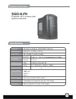 Предварительный просмотр 3 страницы SilverStone SG04-FH Manual