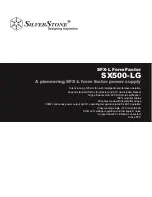 SilverStone SST-SX500-LG Installation & Optimization Manual preview