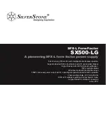 SilverStone SST-SX500-LG Installation & Optimization Manual предпросмотр