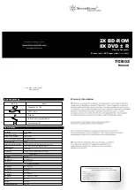 Preview for 1 page of SilverStone SST-TOB02 Quick Manual