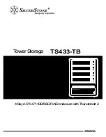 Предварительный просмотр 1 страницы SilverStone TS433-TB Manual