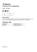 Предварительный просмотр 4 страницы Silvertel PA1212 User Manual