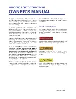 Предварительный просмотр 9 страницы Silverton 42 C Owner'S Manual