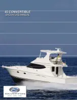 Silverton 45 convertible Operator'S Manual preview