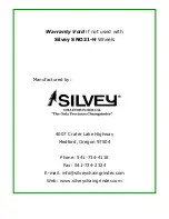 Preview for 5 page of Silvey Silvey SNO21-H Instructions