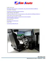 Preview for 8 page of Sim Seats iRacing Pro Package V5 Owner'S Manual