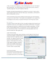 Preview for 4 page of Sim Seats iRacing Pro Owner'S Manual