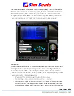 Preview for 5 page of Sim Seats iRacing Pro Owner'S Manual
