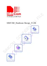 SIM Tech SIM5360A Hardware Design предпросмотр