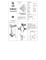 Preview for 1 page of SIM SIM-04 Installation Instructions