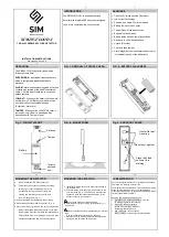 Preview for 1 page of SIM SIM2W-FLOOD-I Installation Instructions