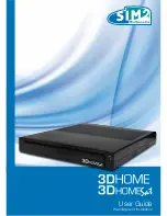 Sim2 3DHOME User Manual preview