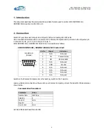 Preview for 3 page of Sim2 DLP RS-232C Specifications