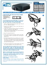 Preview for 2 page of Sim2 GRAND CINEMA HT5000 Quick Start Manual