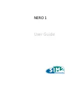 Предварительный просмотр 1 страницы Sim2 NERO 1 User Manual