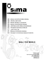 Preview for 1 page of Sima BALI 700 MKNO Original User Manual