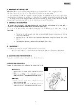 Предварительный просмотр 12 страницы Sima C6/22 Original User Manual