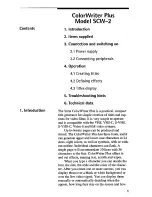 Preview for 2 page of Sima ColorWriter Plus SCW-2 User Manual