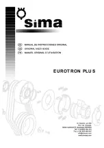 Preview for 1 page of Sima EUROTRON PLUS Original User Manual