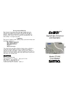 Preview for 1 page of Sima GoDVD! CT-200 User Manual