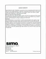 Preview for 4 page of Sima SED-2 Instruction Manual