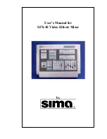 Sima SFX-10 User Manual preview