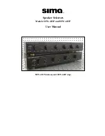 Preview for 1 page of Sima SSW-4HP User Manual