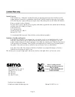 Preview for 16 page of Sima SVS-4 User Manual