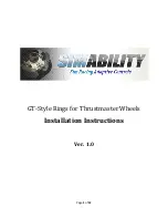 Предварительный просмотр 1 страницы Simability GT-Style Ring Installation Instructions Manual