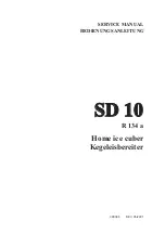 SIMAG SD 10 Service Manual preview