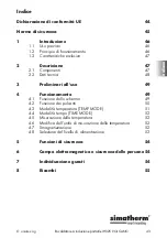 Предварительный просмотр 43 страницы simatherm VOLCANO IH 025 Instructions For Use Manual