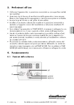 Предварительный просмотр 49 страницы simatherm VOLCANO IH 025 Instructions For Use Manual